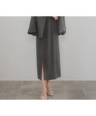 【ジュノア/JUNOAH】のCENEA 金ボタンテーラードジャケット(ゆったりシルエット)+キャミワンピース Aチャコール|ID: prp329100004385540 ipo3291000000031993188