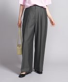 【その他のブランド/Other】のツイル タック ワイドパンツ DK.GRAY|ID: prp329100004387034 ipo3291000000031976722