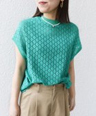 【シップス フォー ウィメン/SHIPS】の【WEB限定】 手洗い可能 アイレット クルーネック プルオーバー ケリー|ID:prp329100004387361