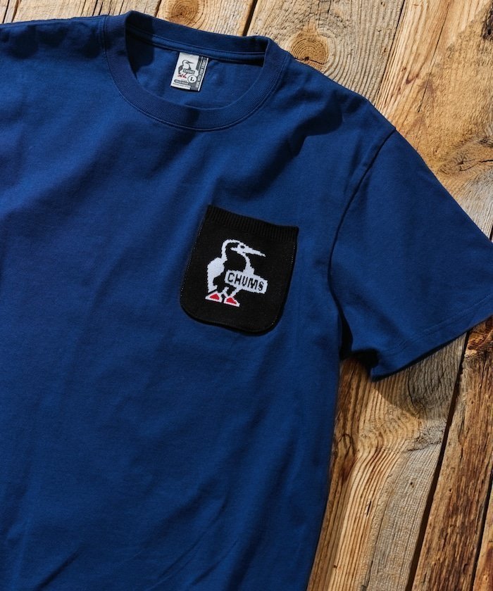 【フリークスストア/FREAK'S STORE】のCHUMS×FREAK S STORE チャムス 別注 ブービーバード ニットポケット クルーネック Tシャツ 【限定展開】 25SS インテリア・キッズ・メンズ・レディースファッション・服の通販 founy(ファニー) 　ファッション　Fashion　レディースファッション　WOMEN　トップス・カットソー　Tops/Tshirt　ニット　Knit Tops　シャツ/ブラウス　Shirts/Blouses　ロング / Tシャツ　T-Shirts　インナー　Inner　春　Spring　カーゴパンツ　Cargo Pants　コレクション　Collection　シンプル　Simple　デニム　Denim　トレンド　Trend　定番　Standard　人気　Popularity　パッチ　Patch　ベーシック　Basic　ポケット　Pocket　別注　Special Order　ワンポイント　One Point　S/S・春夏　Ss・Spring/Summer　おすすめ　Recommend　夏　Summer　2025年　2025　2025春夏・S/S　Ss,Spring/Summer,2025　ネイビー|ID: prp329100004387661 ipo3291000000031626746