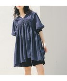 【ケービーエフ/KBF / URBAN RESEARCH】の2WAYシャーリングミニワンピース NAVY|ID: prp329100004390753 ipo3291000000032723373