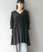【ケービーエフ/KBF / URBAN RESEARCH】の2WAYシャーリングミニワンピース BLACK|ID: prp329100004390753 ipo3291000000032723378