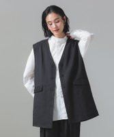 【デミルクス ビームス/Demi-Luxe BEAMS】の【別注】TICCA / チェック リネン ロング ジレ 人気、トレンドファッション・服の通販 founy(ファニー) ファッション Fashion レディースファッション WOMEN アウター Coat Outerwear トップス・カットソー Tops/Tshirt ベスト/ジレ Gilets/Vests ヴィンテージ Vintage ジャケット Jacket チェック Check バランス Balance ベスト Vest 別注 Special Order マニッシュ Mannish リネン Linen ロング Long おすすめ Recommend エレガント 上品 Elegant |ID:prp329100004392799