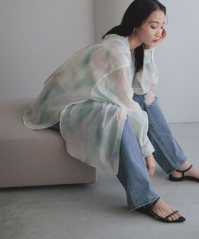 【ローリーズファーム/LOWRYS FARM】 シアーシャツLS*人気、トレンドファッション・服の通販 founy(ファニー) ファッション Fashion レディースファッション WOMEN トップス・カットソー Tops/Tshirt シャツ/ブラウス Shirts/Blouses おすすめ Recommend インナー Inner クロップド Cropped シアー Sheer シンプル Simple ベーシック Basic ロング Long 定番 Standard 羽織 Haori |ID:prp329100004393359