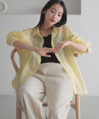 【ローリーズファーム/LOWRYS FARM】のシアーシャツLS* 人気、トレンドファッション・服の通販 founy(ファニー) ファッション Fashion レディースファッション WOMEN トップス・カットソー Tops/Tshirt シャツ/ブラウス Shirts/Blouses おすすめ Recommend インナー Inner クロップド Cropped シアー Sheer シンプル Simple ベーシック Basic ロング Long 定番 Standard 羽織 Haori thumbnail イエロー|ID: prp329100004393359 ipo3291000000031769682