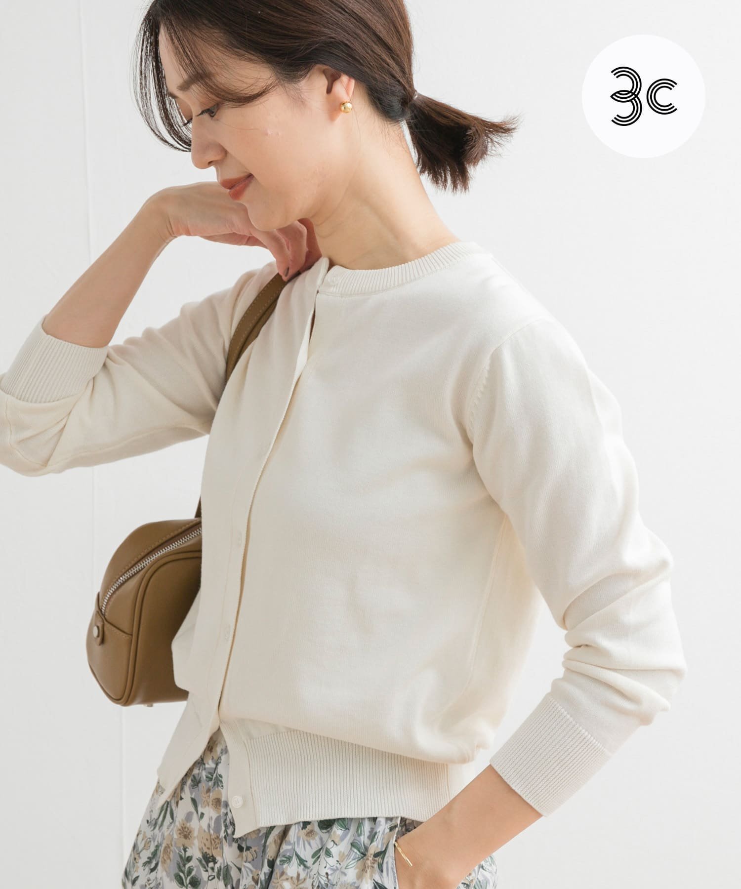 【アーバンリサーチ ドアーズ/URBAN RESEARCH DOORS】のオーガニックコットンクルーネックカーディガン 人気、トレンドファッション・服の通販 founy(ファニー) 　ファッション　Fashion　レディースファッション　WOMEN　トップス・カットソー　Tops/Tshirt　カーディガン　Cardigans　2025年　2025　2025春夏・S/S　Ss,Spring/Summer,2025　おすすめ　Recommend　カーディガン　Cardigan　コンパクト　Compact　シンプル　Simple　ベーシック　Basic　夏　Summer　春　Spring　S/S・春夏　Ss・Spring/Summer　 other-1|ID: prp329100004394379 ipo3291000000031985190