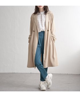 【イッカ/ikka】の花粉リリースゆるトレンチ 人気、トレンドファッション・服の通販 founy(ファニー) ファッション Fashion レディースファッション WOMEN 春 Spring シンプル Simple スウェット Sweat ストレッチ Stretch デニム Denim トレンチ Trench トレンド Trend 定番 Standard 人気 Popularity ブラウジング Browsing おすすめ Recommend ビジネス 仕事 通勤 Business |ID:prp329100004394398