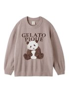 【ジェラート ピケ/gelato pique】のパンダジャガードプルオーバー 人気、トレンドファッション・服の通販 founy(ファニー) ファッション Fashion レディースファッション WOMEN トップス・カットソー Tops/Tshirt プルオーバー Pullover おすすめ Recommend ショート Short セットアップ Set Up 春 Spring thumbnail BRW[058]|ID: prp329100004395015 ipo3291000000030956571