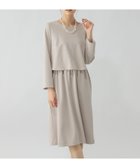 【グローバルワーク/GLOBAL WORK】のスゴラクストレッチドッキングワンピース/133627 グレージュ11|ID: prp329100004395713 ipo3291000000031942865