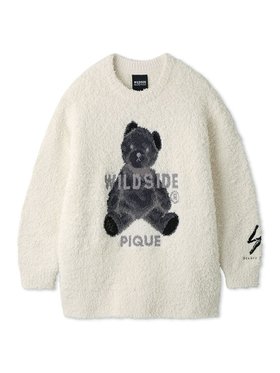 【ジェラート ピケ/gelato pique】 【WILDSIDE】【UNISEX】ジェラートベアジャガードプルオーバー人気、トレンドファッション・服の通販 founy(ファニー) ファッション Fashion レディースファッション WOMEN トップス・カットソー Tops/Tshirt プルオーバー Pullover ユニセックス Unisex |ID:prp329100004395906