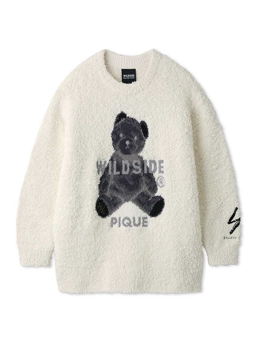 【ジェラート ピケ/gelato pique】の【WILDSIDE】【UNISEX】ジェラートベアジャガードプルオーバー 人気、トレンドファッション・服の通販 founy(ファニー) 　ファッション　Fashion　レディースファッション　WOMEN　トップス・カットソー　Tops/Tshirt　プルオーバー　Pullover　ユニセックス　Unisex　 other-1|ID: prp329100004395906 ipo3291000000030775840