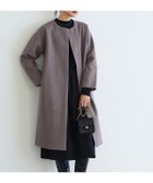 【ピエロ/Pierrot】のメルトンノーカラーコート 人気、トレンドファッション・服の通販 founy(ファニー) ファッション Fashion レディースファッション WOMEN アウター Coat Outerwear コート Coats シンプル Simple ストール Stall タートルネック Turtleneck フロント Front メルトン Melton エレガント 上品 Elegant thumbnail モカ|ID: prp329100004396107 ipo3291000000030735486