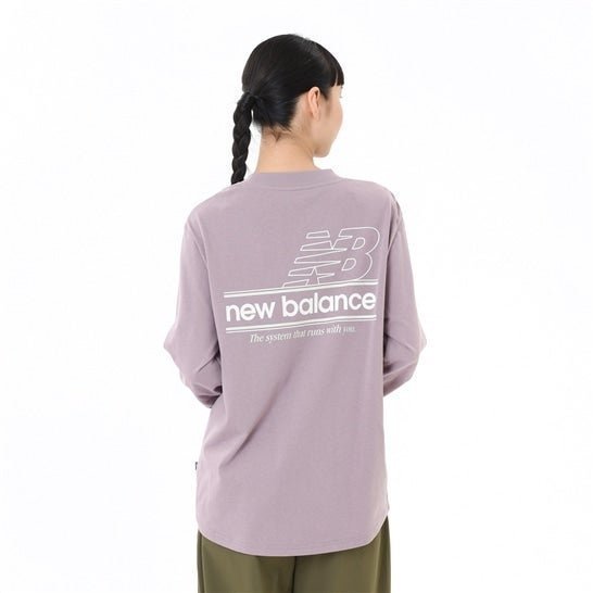 【ニューバランス/new balance】のリラックスドシステムグラフィックロングスリーブTシャツ インテリア・キッズ・メンズ・レディースファッション・服の通販 founy(ファニー) 　ファッション　Fashion　レディースファッション　WOMEN　トップス・カットソー　Tops/Tshirt　シャツ/ブラウス　Shirts/Blouses　ロング / Tシャツ　T-Shirts　グラフィック　Graphic　スリーブ　Sleeve　ボトム　Bottom　ロング　Long　ICWアイスワイン|ID: prp329100004396145 ipo3291000000031021794