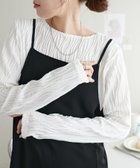 【ディスコート/Discoat】の【新色追加!】立体ジャガードロングスリーブ《WEB限定カラーあり》 オフホワイト|ID: prp329100004396239 ipo3291000000030924435