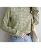 【ディスコート/Discoat】の【新色追加!】立体ジャガードロングスリーブ《WEB限定カラーあり》 ミント|ID: prp329100004396239 ipo3291000000030924439