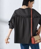 【シップス フォー ウィメン/SHIPS】の洗濯機可能 バック フリル 半袖 Tシャツ ダークグレー|ID: prp329100004396548 ipo3291000000031966048