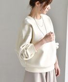 【シップス フォー ウィメン/SHIPS】のquaranciel 洗濯機可能 ポンチ ベーシック コンパクト スウェット ナチュラル|ID: prp329100004396746 ipo3291000000031986152