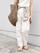【シップス フォー ウィメン/SHIPS】の《追加》【WEB限定】ベーシック ベイカー パンツ オフホワイト|ID: prp329100004396872 ipo3291000000031880445