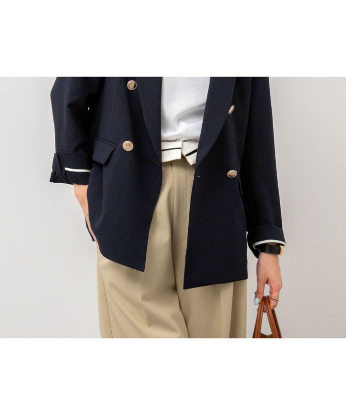 【ノーリーズ/NOLLEY'S】の《セットアップ対応》ウォッシャブルドライダブルジャケット インテリア・キッズ・メンズ・レディースファッション・服の通販 founy(ファニー) https://founy.com/ ファッション Fashion レディースファッション WOMEN アウター Coat Outerwear ジャケット Jackets 2025年 2025 2025春夏・S/S Ss,Spring/Summer,2025 おすすめ Recommend ジャケット Jacket セットアップ Set Up ワイド Wide 春 Spring 秋 Autumn/Fall ビジネス 仕事 通勤 Business |ID: prp329100004396907 ipo3291000000031992406