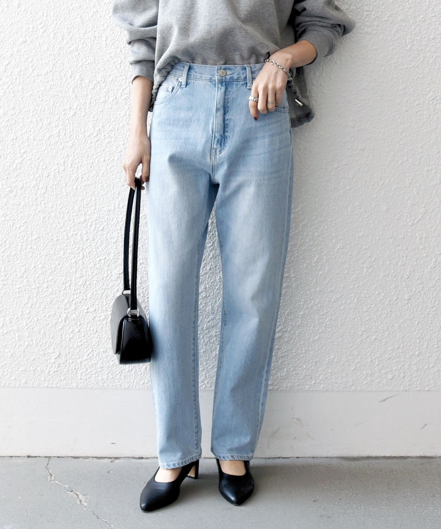 【シップス フォー ウィメン/SHIPS】のSHIPS any ハイライズ デニムパンツ SHIPS any DENIM インテリア・キッズ・メンズ・レディースファッション・服の通販 founy(ファニー) 　ファッション　Fashion　レディースファッション　WOMEN　パンツ　Pants　デニムパンツ　Denim Pants　洗える　Washable　テーパード　Tapered　デニム　Denim　トレンド　Trend　定番　Standard　人気　Popularity　ハイライズ　High Rise　スカイブルー|ID: prp329100004397020 ipo3291000000031917322