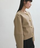 【アダム エ ロペ/ADAM ET ROPE'】の【WEB限定】・【オケージョン】ノーカラーボンディングジャケット ベージュ(27)|ID: prp329100004397267 ipo3291000000031958860