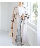 【ミッシュマッシュ/MISCH MASCH】の【2024春夏新作】サイドプリーツトレンチコート/MM418602 ベージュ|ID: prp329100004397298 ipo3291000000031903952