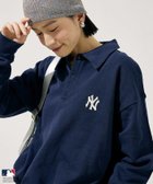 【フリークスストア/FREAK'S STORE】のMLB ワンポイント ポロスウェット 人気、トレンドファッション・服の通販 founy(ファニー) ファッション Fashion レディースファッション WOMEN トップス・カットソー Tops/Tshirt パーカ Sweats スウェット Sweat 2025年 2025 2025春夏・S/S Ss,Spring/Summer,2025 シンプル Simple スペシャル Special トレンド Trend ブルゾン Blouson モダン Modern ロング Long ワンポイント One Point 夏 Summer S/S・春夏 Ss・Spring/Summer thumbnail ネイビー|ID: prp329100004397815 ipo3291000000030741931