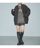 【イング/INGNI】のINGNI/中綿入りBIG MA-1 人気、トレンドファッション・服の通販 founy(ファニー) ファッション Fashion レディースファッション WOMEN アウター Coat Outerwear MA-1 MA-1 ギャザー Gather ショルダー Shoulder スマホ Smartphone タートルネック Turtleneck デニム Denim トレンド Trend ドロップ Drop バランス Balance フォルム Form フロント Front ベーシック Basic ボトム Bottom ポケット Pocket リラックス Relax ルーズ Loose ワーク Work A/W・秋冬 Aw・Autumn/Winter・Fw・Fall-Winter thumbnail クロ|ID: prp329100004398729 ipo3291000000030960926