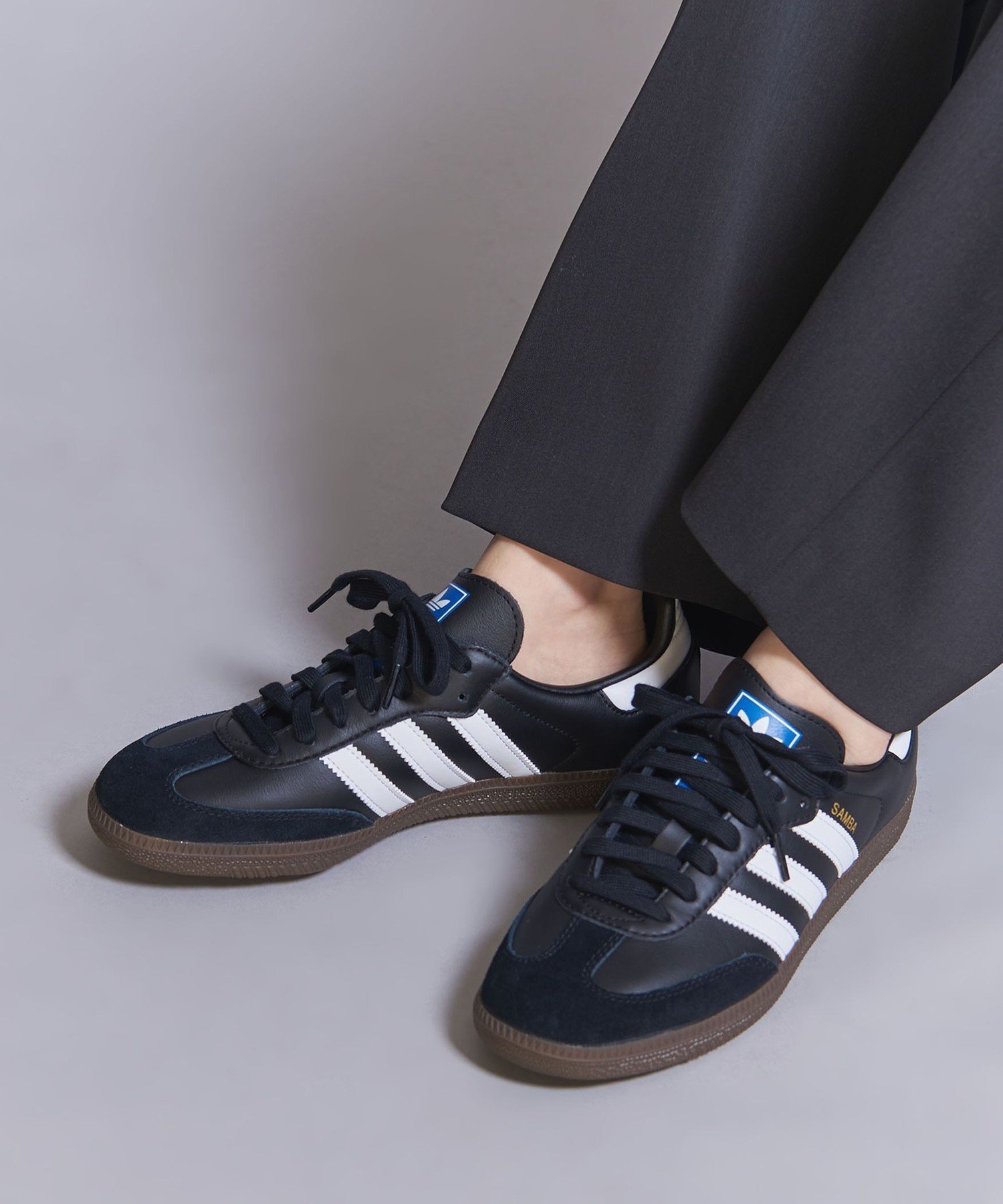 【ビューティ&ユース ユナイテッドアローズ/BEAUTY&YOUTH / UNITED ARROWS】のadidas Originals SAMBA OG/スニーカー インテリア・キッズ・メンズ・レディースファッション・服の通販 founy(ファニー) 　ファッション　Fashion　レディースファッション　Fashion for Women　サッカー　Seersucker, Summer Fabric　スニーカー　Sneakers, Trainers　スポーツ　Sports, Activewear　テクスチャー　Texture, Textured Fabric　BLACK|ID: prp329100004398979 ipo3291000000032592712