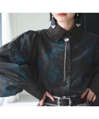 【ハレ/HARE】のリフレクションフラワーシャツ 人気、トレンドファッション・服の通販 founy(ファニー) ファッション Fashion レディースファッション WOMEN トップス・カットソー Tops/Tshirt シャツ/ブラウス Shirts/Blouses おすすめ Recommend チュニック Tunic チュール Tulle プリント Print エレガント 上品 Elegant thumbnail ブルー85|ID: prp329100004399093 ipo3291000000030958028