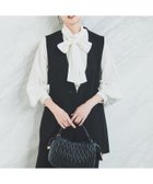 【アンタイトル/UNTITLED】の【入卒/セレモニー/通勤】カラーレスジレ 人気、トレンドファッション・服の通販 founy(ファニー) ファッション Fashion レディースファッション WOMEN アウター Coat Outerwear トップス・カットソー Tops/Tshirt ベスト/ジレ Gilets/Vests ストレッチ Stretch セットアップ Set Up ダブル Double ドレープ Drape 定番 Standard ハイネック High Neck ポケット Pocket おすすめ Recommend セレモニー Ceremony ビジネス 仕事 通勤 Business thumbnail ブラック|ID: prp329100004399303 ipo3291000000030914226