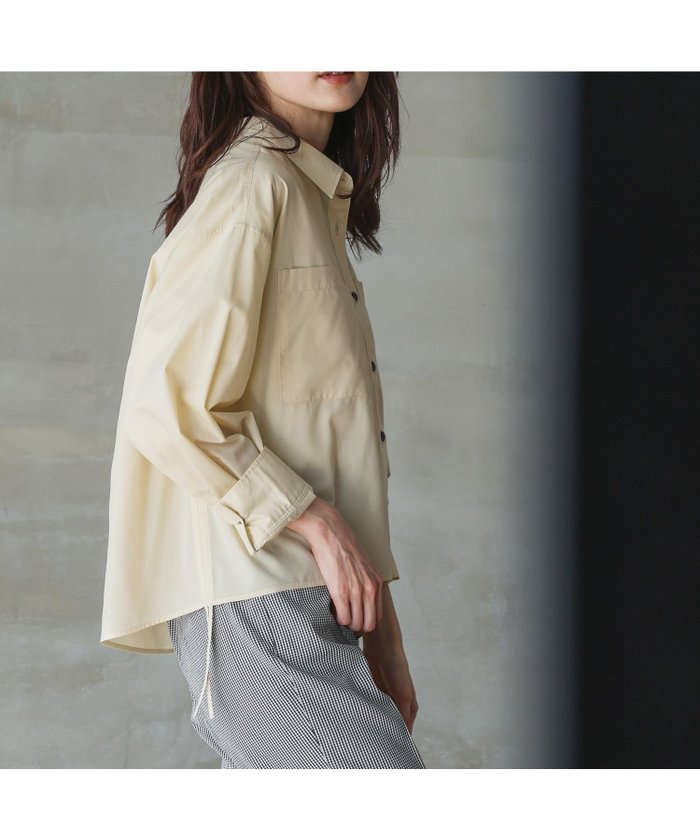 【グローバルワーク/GLOBAL WORK】のイージーケアドロストシャツ/147545 インテリア・キッズ・メンズ・レディースファッション・服の通販 founy(ファニー) https://founy.com/ ファッション Fashion レディースファッション WOMEN トップス・カットソー Tops/Tshirt シャツ/ブラウス Shirts/Blouses デニム Denim トレンド Trend ベーシック Basic ボトム Bottom |ID: prp329100004399352 ipo3291000000031745261