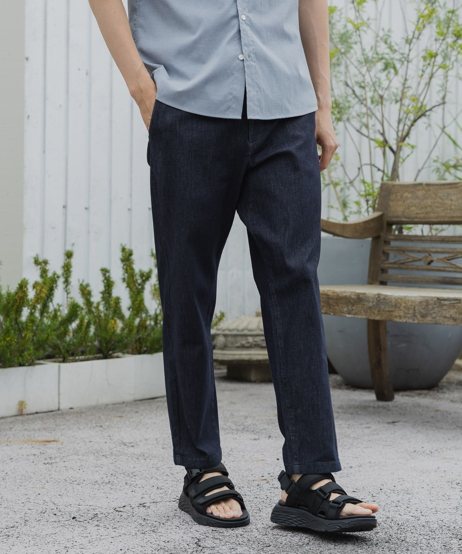 【グローバルワーク/GLOBAL WORK / MEN】のスゴラクストレッチスリムパンツ/975726 インテリア・キッズ・メンズ・レディースファッション・服の通販 founy(ファニー) 　ファッション　Fashion　メンズファッション　Fashion for Men　ボトムス　Bottoms　クッション　Cushion, Throw Pillow　ジャケット　Jacket, Outerwear　ストレッチ　Stretch, Stretchy Fabric　スラックス　Slacks, Dress Pants　スリム　Slim, Slim Fit　フィット　Fit, Slim Fit　デニム89|ID: prp329100004399445 ipo3291000000033031656