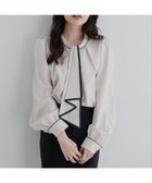 【ナチュラルクチュール/natural couture】の配色ボウタイ2WAYブラウス 人気、トレンドファッション・服の通販 founy(ファニー) ファッション Fashion レディースファッション WOMEN トップス・カットソー Tops/Tshirt シャツ/ブラウス Shirts/Blouses 2025年 2025 2025春夏・S/S Ss,Spring/Summer,2025 おすすめ Recommend カーディガン Cardigan シンプル Simple ジャケット Jacket ダウン Down デニム Denim ボトム Bottom エレガント 上品 Elegant A/W・秋冬 Aw・Autumn/Winter・Fw・Fall-Winter thumbnail グレイッシュベージュ|ID: prp329100004399752 ipo3291000000031621731