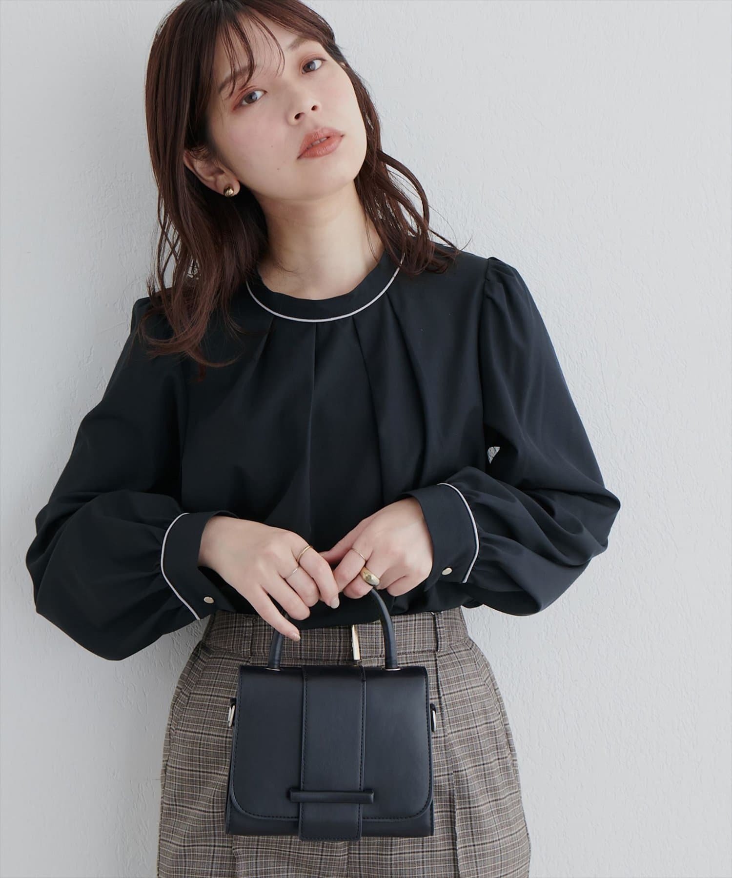 【ナチュラルクチュール/natural couture】の配色ボウタイ2WAYブラウス インテリア・キッズ・メンズ・レディースファッション・服の通販 founy(ファニー) 　ファッション　Fashion　レディースファッション　WOMEN　トップス・カットソー　Tops/Tshirt　シャツ/ブラウス　Shirts/Blouses　2025年　2025　2025春夏・S/S　Ss,Spring/Summer,2025　おすすめ　Recommend　カーディガン　Cardigan　シンプル　Simple　ジャケット　Jacket　ダウン　Down　デニム　Denim　ボトム　Bottom　エレガント 上品　Elegant　A/W・秋冬　Aw・Autumn/Winter・Fw・Fall-Winter　ネイビー|ID: prp329100004399752 ipo3291000000031621741