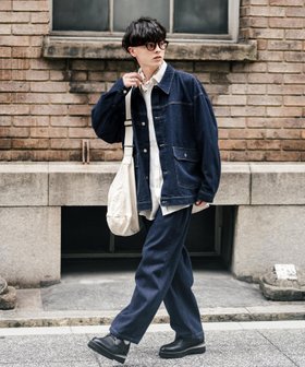 【ロッキーモンロー/Rocky Monroe】のオーバーサイズデニムジャケット+ワイドパンツ(セットアップ) 人気、トレンドファッション・服の通販 founy(ファニー) ファッション Fashion レディースファッション WOMEN アウター Coat Outerwear ジャケット Jackets デニムジャケット Denim Jackets セットアップ Setup パンツ Pants ケミカル Chemical シューズ Shoes セットアップ Set Up デニム Denim ユーズド Used ワイド Wide |ID:prp329100004400625