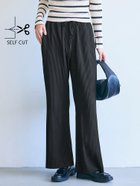 【コカ/COCA】のジョーゼットリブパンツ 人気、トレンドファッション・服の通販 founy(ファニー) ファッション Fashion レディースファッション WOMEN パンツ Pants thumbnail Black|ID: prp329100004401245 ipo3291000000030755250