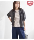 【イッカ/ikka】の【雑誌InRed5月号掲載】シアーリブブルゾン【親子おそろい】 チャコール|ID: prp329100004401359 ipo3291000000032056877