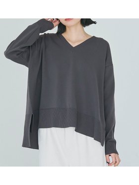 【コカ/COCA】 ポリエステルウーリーVネックニット人気、トレンドファッション・服の通販 founy(ファニー) ファッション Fashion レディースファッション WOMEN トップス・カットソー Tops/Tshirt ニット Knit Tops Vネック V-Neck ポケット Pocket |ID:prp329100004401590