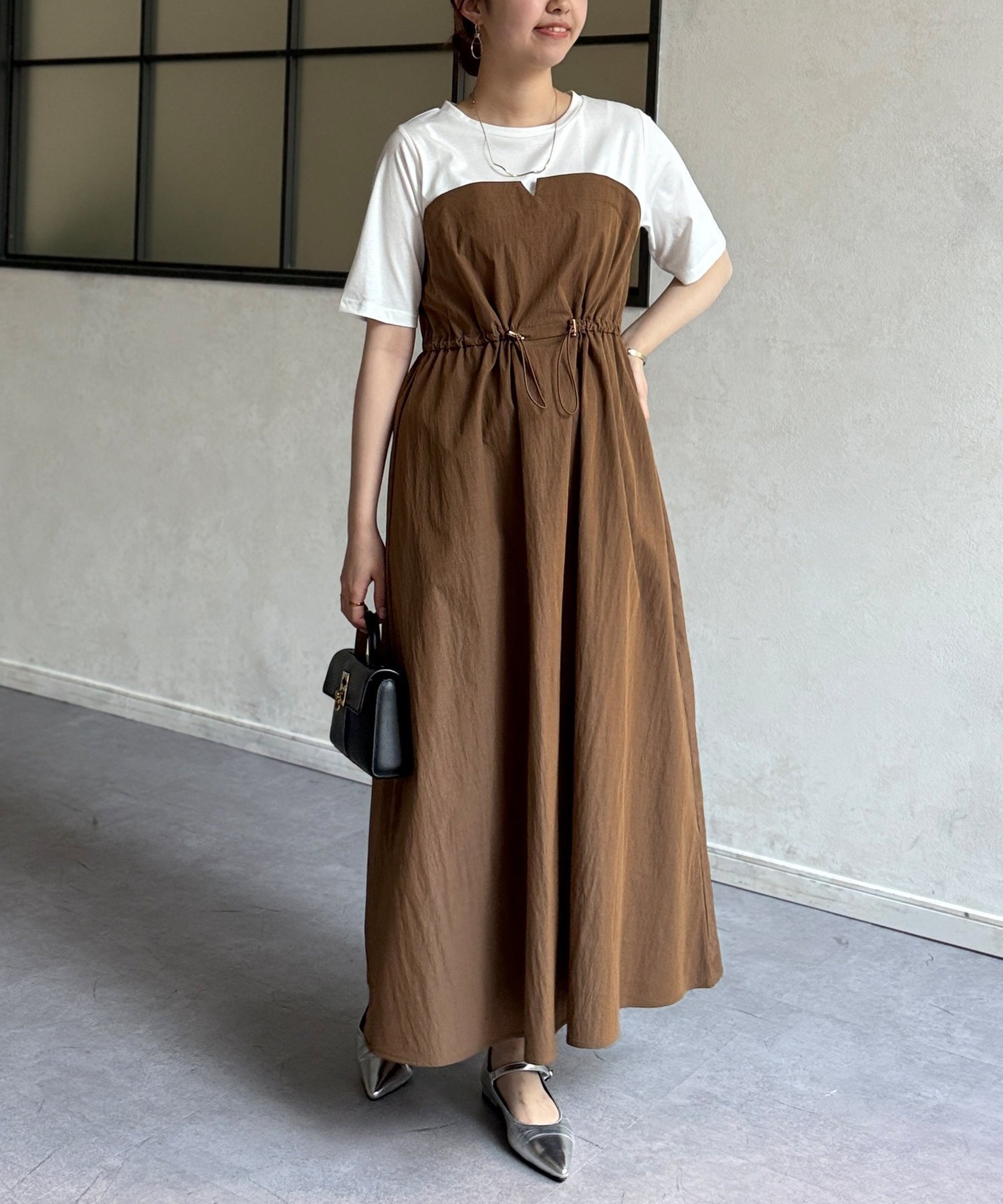 【シェトワ/Chez toi】のビスチェ見えドッキングワンピース 人気、トレンドファッション・服の通販 founy(ファニー) 　ファッション　Fashion　レディースファッション　WOMEN　ワンピース　Dress　カットソー　Cut And Sew　シンプル　Simple　ジャケット　Jacket　ストライプ　Stripe　ドッキング　Docking　ビスチェ　Bustier　ベスト　Vest　リネン　Linen　リラックス　Relax　プチプライス・低価格　Affordable　おすすめ　Recommend　エレガント 上品　Elegant　 other-1|ID: prp329100004401718 ipo3291000000031990669