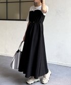【シェトワ/Chez toi】のビスチェ見えドッキングワンピース 人気、トレンドファッション・服の通販 founy(ファニー) ファッション Fashion レディースファッション WOMEN ワンピース Dress カットソー Cut And Sew シンプル Simple ジャケット Jacket ストライプ Stripe ドッキング Docking ビスチェ Bustier ベスト Vest リネン Linen リラックス Relax プチプライス・低価格 Affordable おすすめ Recommend エレガント 上品 Elegant thumbnail ブラック|ID: prp329100004401718 ipo3291000000031990675
