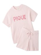 【ジェラート ピケ/gelato pique】のリブロゴジャガードプルオーバー ショートパンツセット 人気、トレンドファッション・服の通販 founy(ファニー) ファッション Fashion レディースファッション WOMEN パンツ Pants ハーフ / ショートパンツ Short Pants オレンジ Orange ショート Short セットアップ Set Up ラベンダー Lavender リラックス Relax ワンポイント One Point thumbnail PNK[066]|ID: prp329100004401983 ipo3291000000030758238