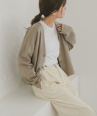 【アーバンリサーチ ドアーズ/URBAN RESEARCH DOORS】の『UR TECH 200日ニット』Vネックカーディガン 杢BEIGE|ID: prp329100004402206 ipo3291000000032053766