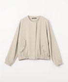 【その他のブランド/Other】のツイル フライフロント ノーカラーブルゾン -ハンドウォッシャブル- A DAY IN THE LIFE BEIGE|ID: prp329100004402224 ipo3291000000031015141