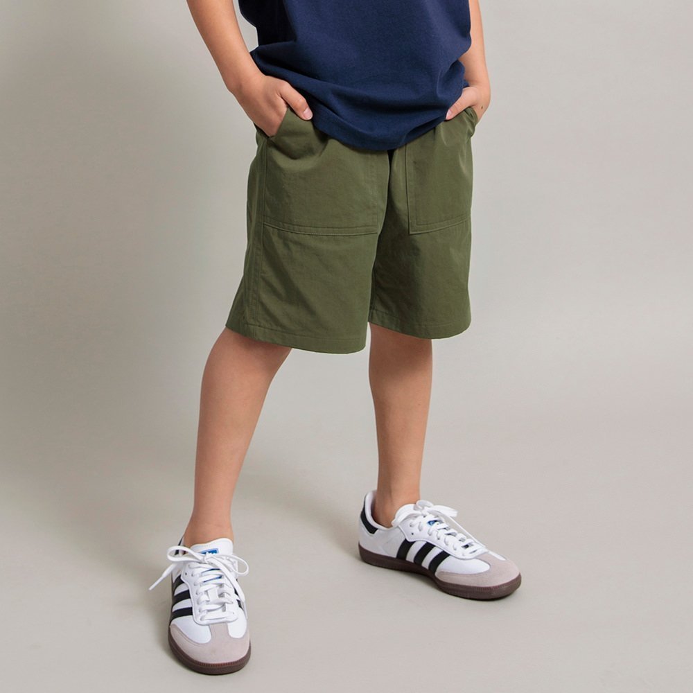 【ブランシェス/branshes / KIDS】の【WEB限定/DRC】カラバリハーフパンツ インテリア・キッズ・メンズ・レディースファッション・服の通販 founy(ファニー) 　ファッション　Fashion　キッズファッション　KIDS　ボトムス　Bottoms/Kids　ツイル　Twill　デニム　Denim　ハーフ　Half　ボーイズ　Boys　ポケット　Pocket　無地　Plain Color　プチプライス・低価格　Affordable　おすすめ　Recommend　夏　Summer　カーキグリーン|ID: prp329100004402289 ipo3291000000032303688