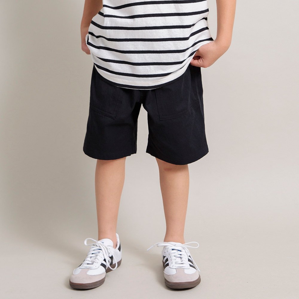【ブランシェス/branshes / KIDS】の【WEB限定/DRC】カラバリハーフパンツ インテリア・キッズ・メンズ・レディースファッション・服の通販 founy(ファニー) 　ファッション　Fashion　キッズファッション　KIDS　ボトムス　Bottoms/Kids　ツイル　Twill　デニム　Denim　ハーフ　Half　ボーイズ　Boys　ポケット　Pocket　無地　Plain Color　プチプライス・低価格　Affordable　おすすめ　Recommend　夏　Summer　ブラック|ID: prp329100004402289 ipo3291000000032303690