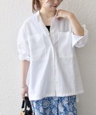 【シップス フォー ウィメン/SHIPS】の【WEB限定】SHIPS any 洗濯機可能 リネン ミックス スタンドカラー ポケット シャツ 25SS ホワイト|ID: prp329100004402615 ipo3291000000031977474