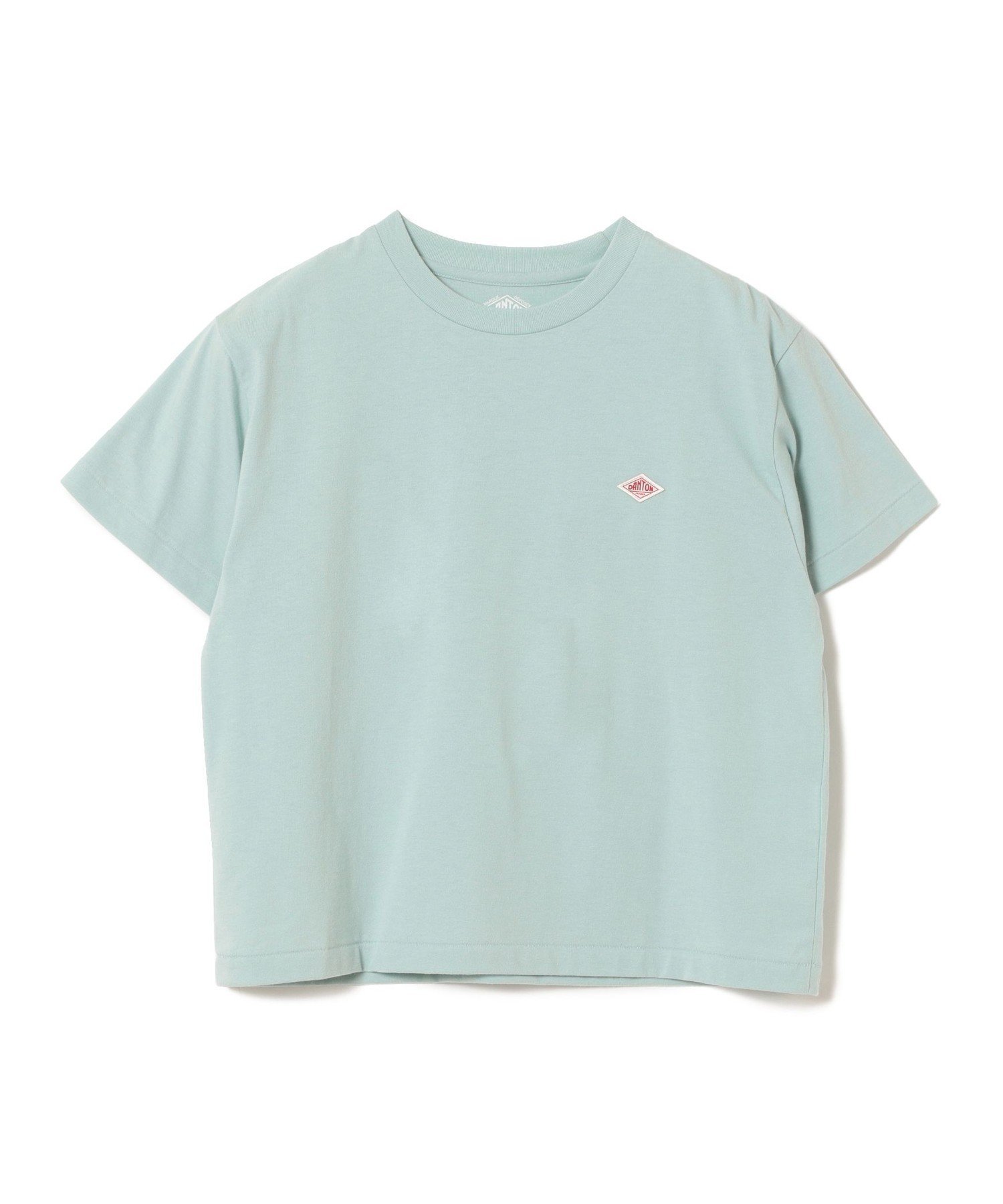 【ビームス ウイメン/BEAMS】の【Tシャツ/レディース/半袖/洗濯可/ダントン】DANTON / ソリッド CVT Tシャツ インテリア・キッズ・メンズ・レディースファッション・服の通販 founy(ファニー) 　ファッション　Fashion　レディースファッション　WOMEN　トップス・カットソー　Tops/Tshirt　シャツ/ブラウス　Shirts/Blouses　ロング / Tシャツ　T-Shirts　なめらか　Smooth　インナー　Inner　カーディガン　Cardigan　ショート　Short　シンプル　Simple　ベーシック　Basic　半袖　Short Sleeve　ICE_GREEN|ID: prp329100004403341 ipo3291000000031739133