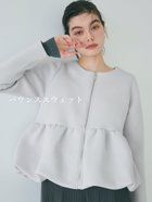 【コカ/COCA】のバウンススウェットバルーンヘムアウター 人気、トレンドファッション・服の通販 founy(ファニー) ファッション Fashion レディースファッション WOMEN アウター Coat Outerwear トップス・カットソー Tops/Tshirt パーカ Sweats スウェット Sweat thumbnail Lt.gray|ID: prp329100004404024 ipo3291000000030910122