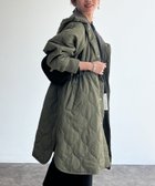 【シェトワ/Chez toi】の【超軽量!!730g】ウエストドロストキルティングコート 人気、トレンドファッション・服の通販 founy(ファニー) ファッション Fashion レディースファッション WOMEN アウター Coat Outerwear コート Coats インナー Inner キルティング Quilting キルト Quilt 軽量 Lightweight シンプル Simple デニム Denim トレンド Trend フェミニン Feminine プチプライス・低価格 Affordable thumbnail カーキ|ID: prp329100004404174 ipo3291000000030975320